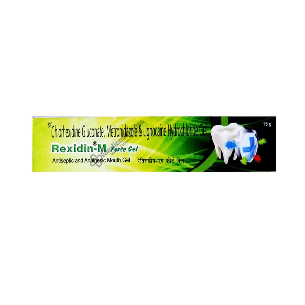 Rexidin-M Forte Gel 15 gm