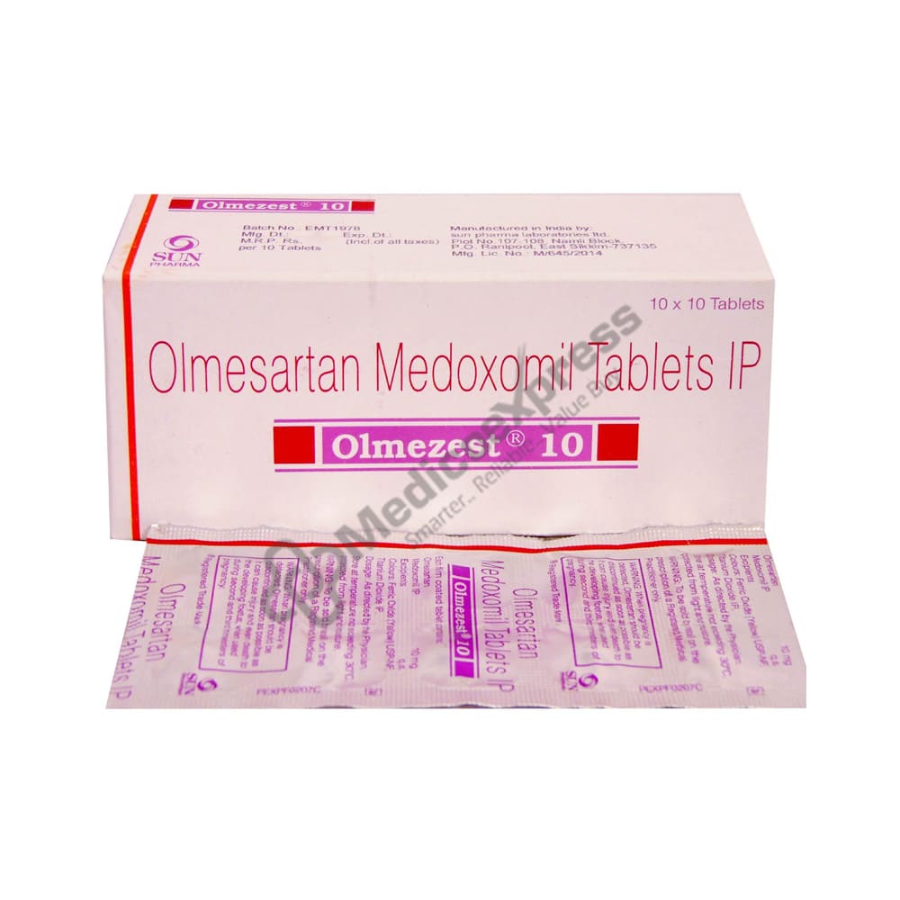 Olmezest 10 Tablet 10's