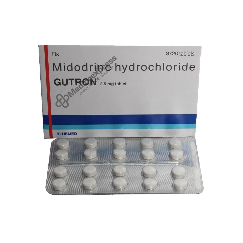 Gutron 2.5mg Tablet 20's