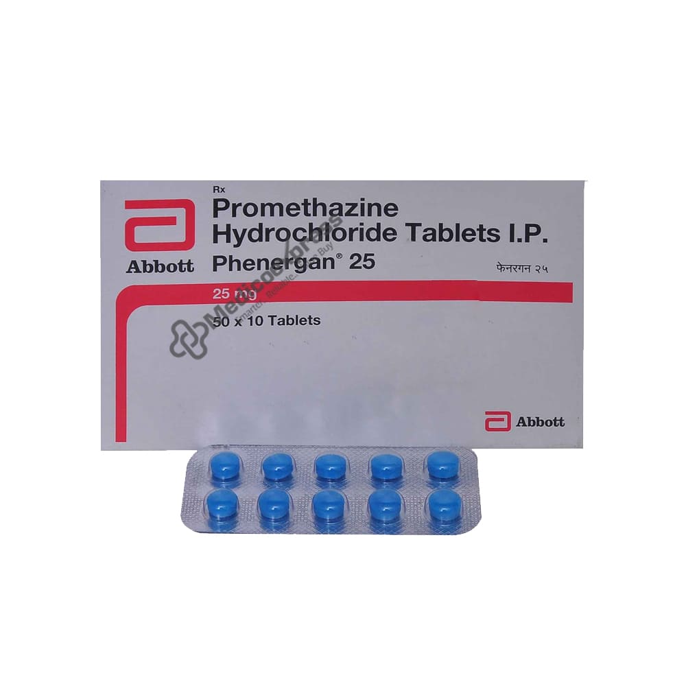 Phenergan 25mg Tablet 10's