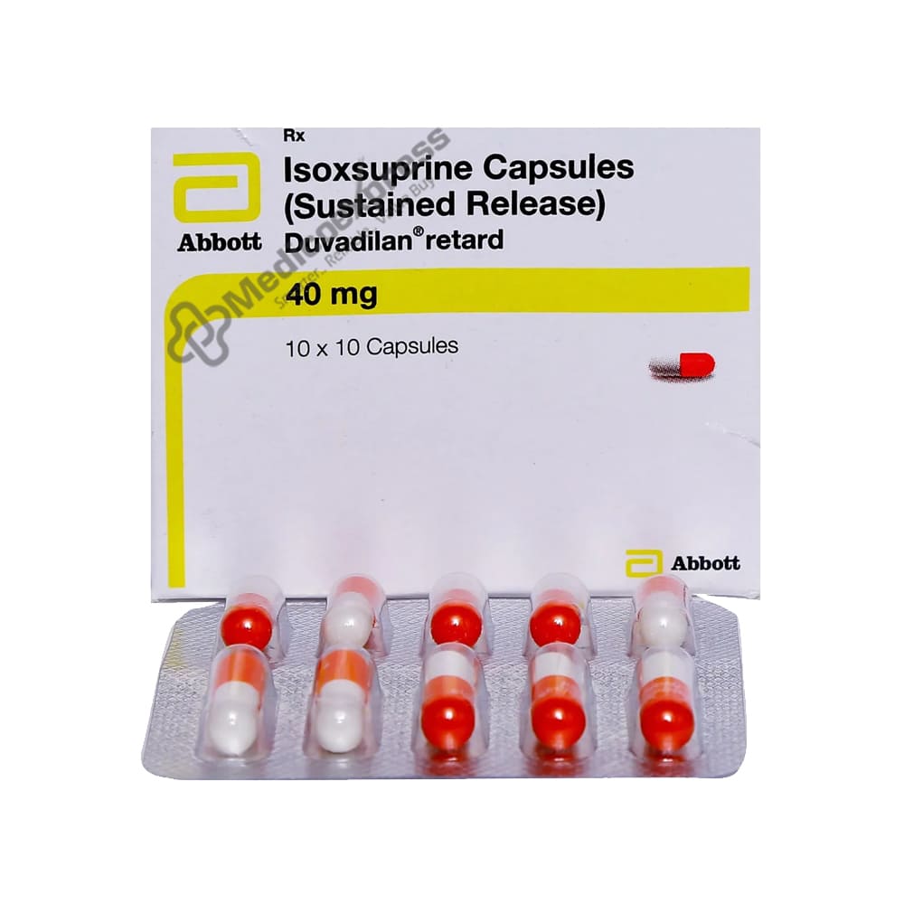 Duvadilan Retard 40 mg Capsule