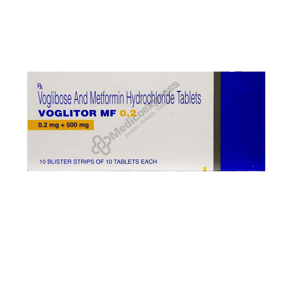 Voglitor Mf 0.2mg Tablet 10's