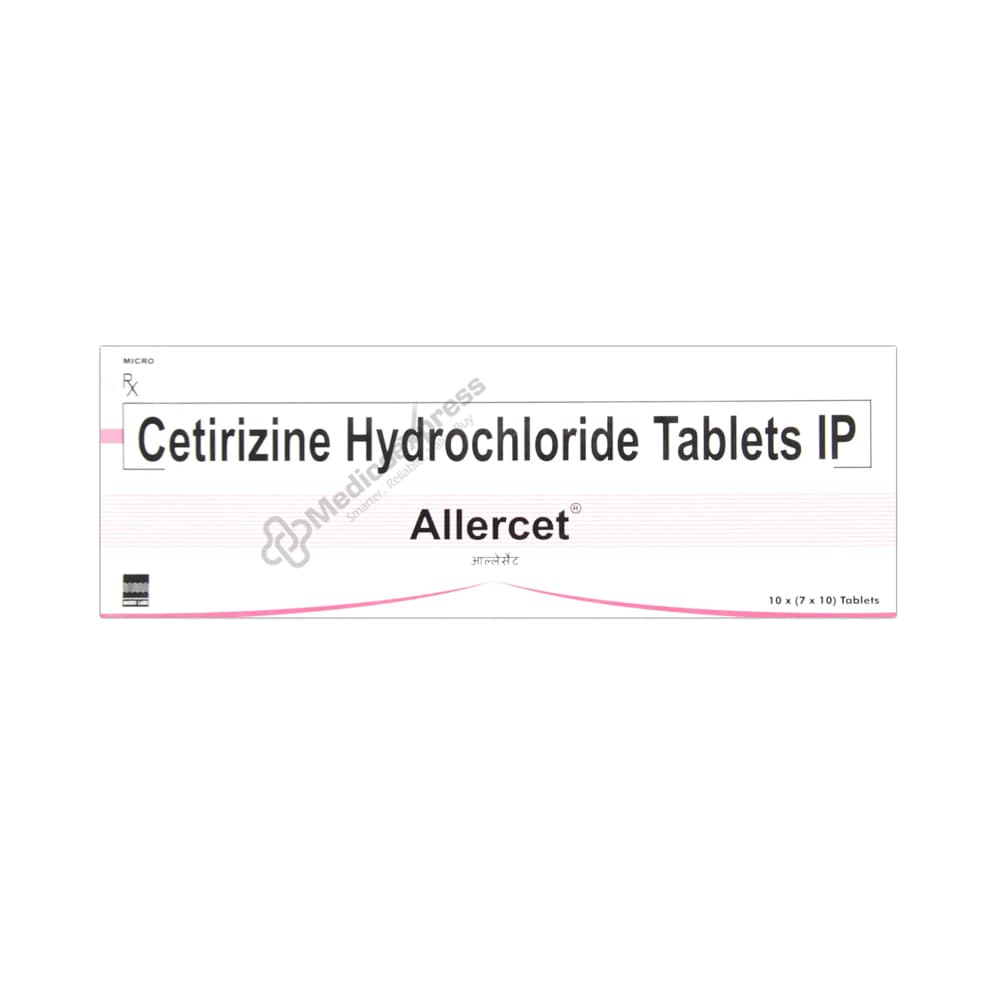 Allercet Tablet 10's