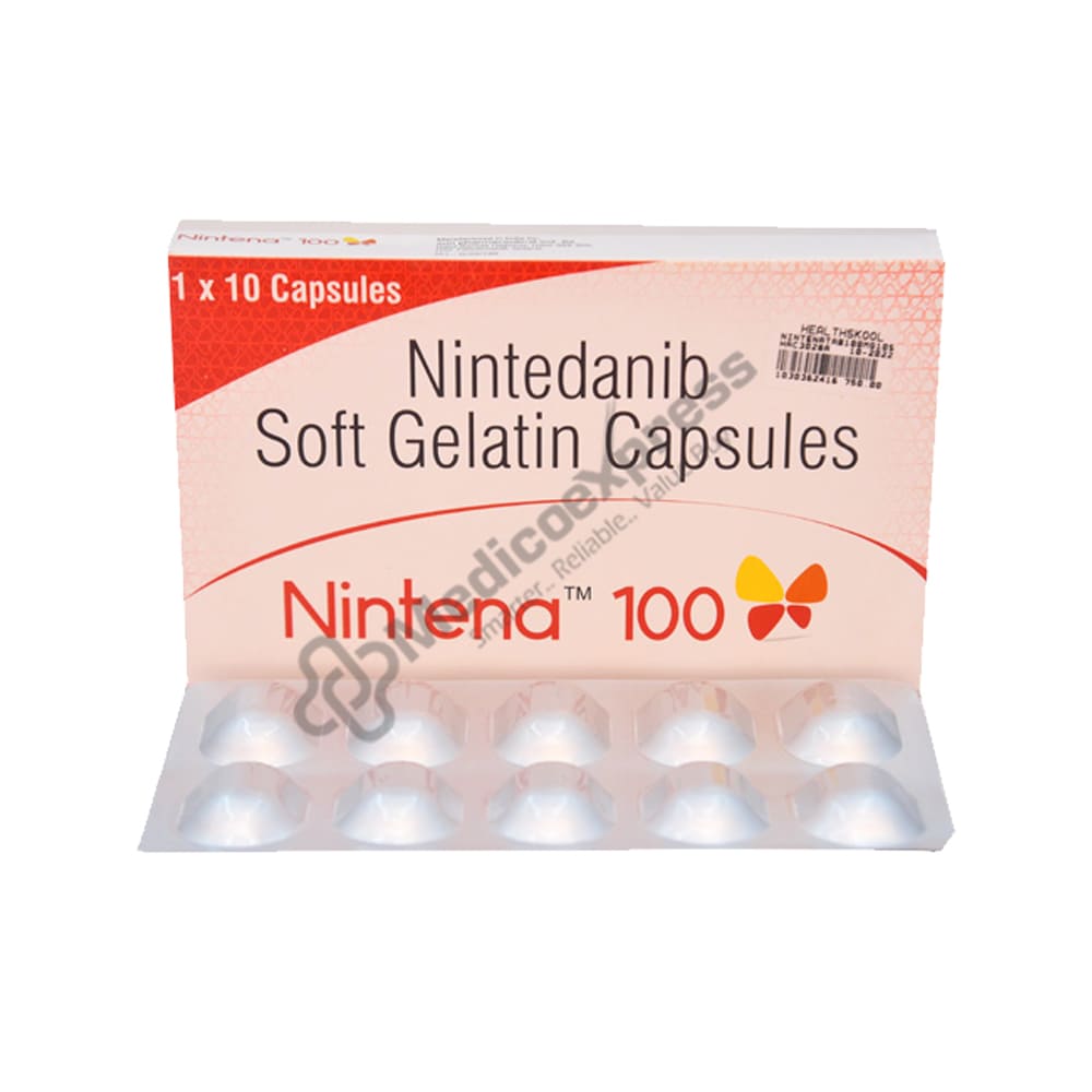 Nintena 100mg Soft Gelatin Capsule