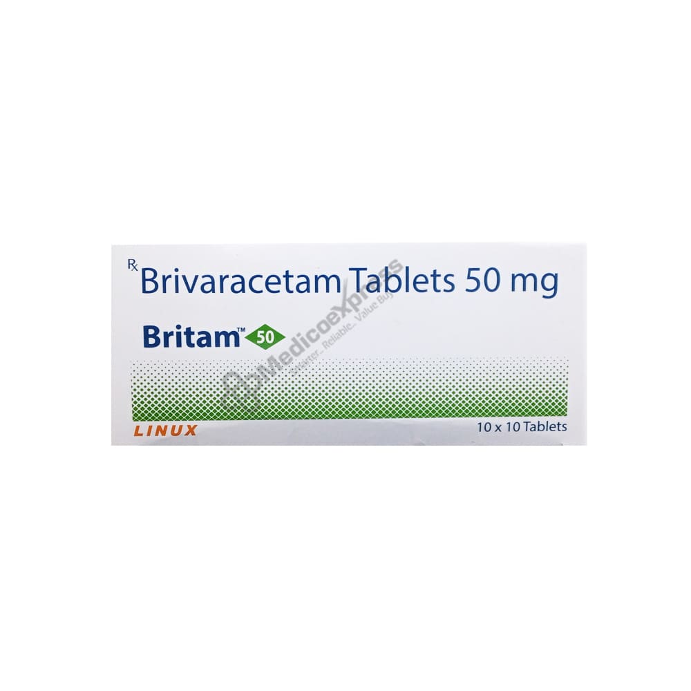 Britam 50mg Strip Of 10 Tablets