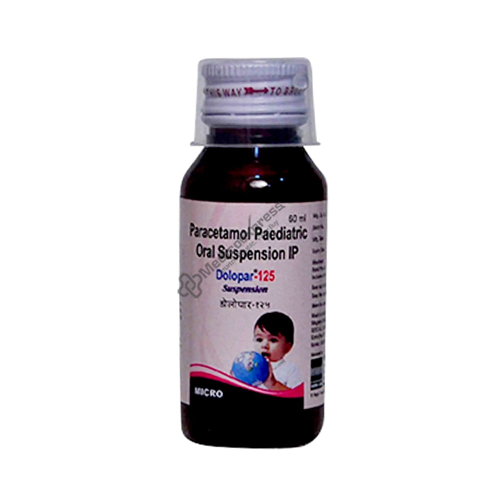 Dolopar 125mg Syrup 60ml