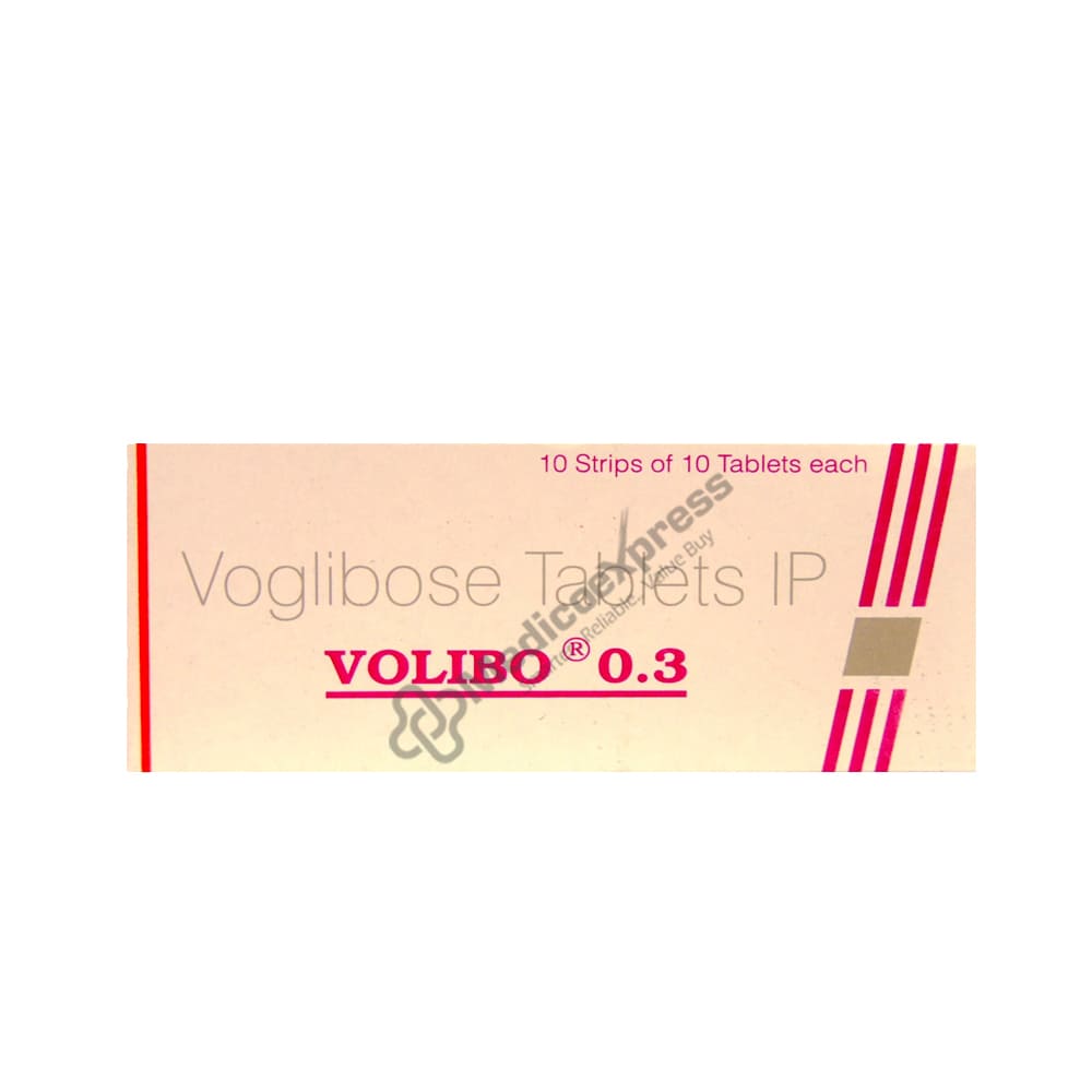 Volibo 0.3mg Tablet 10's
