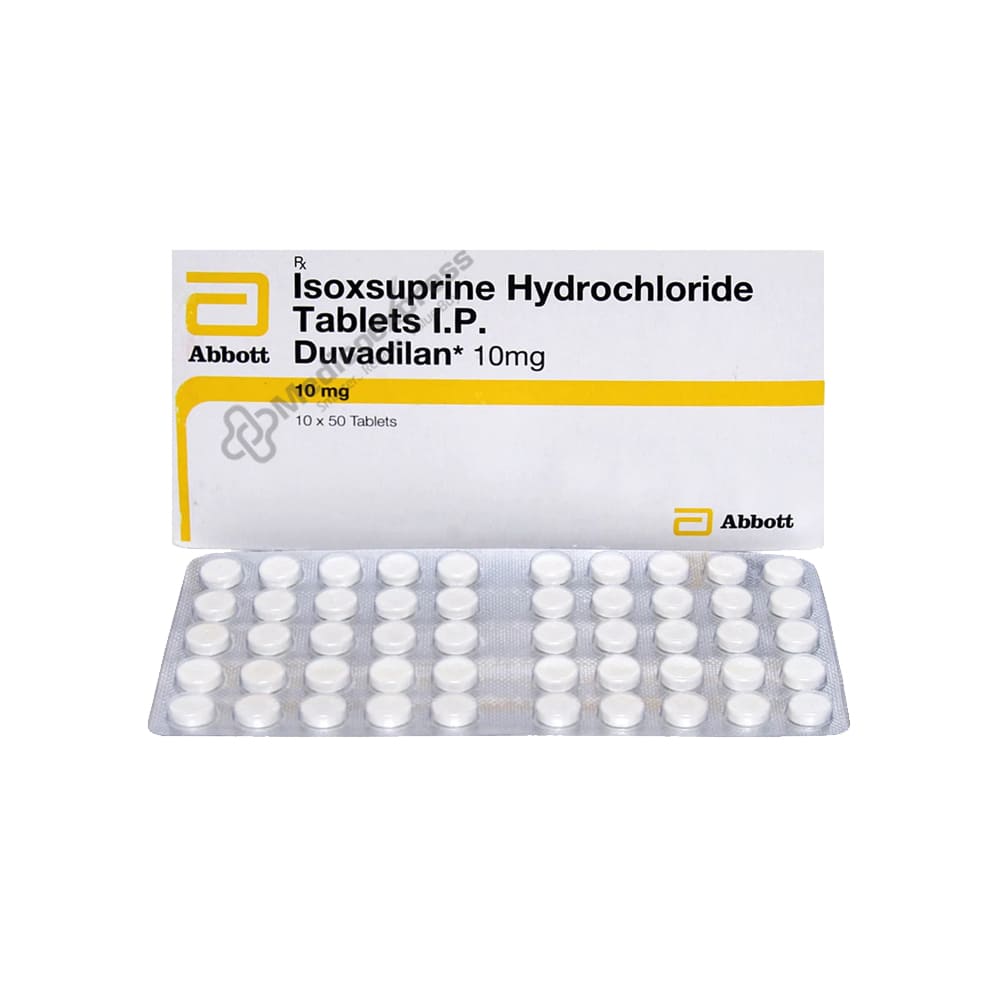 Duvadilan 10 mg Tablet 50's