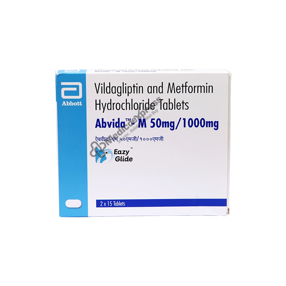 Abvida M 50/1000 Tablet 15's
