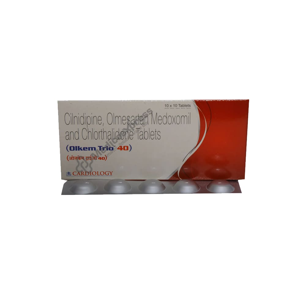 Olkem Trio 40 mg Tablet 10's