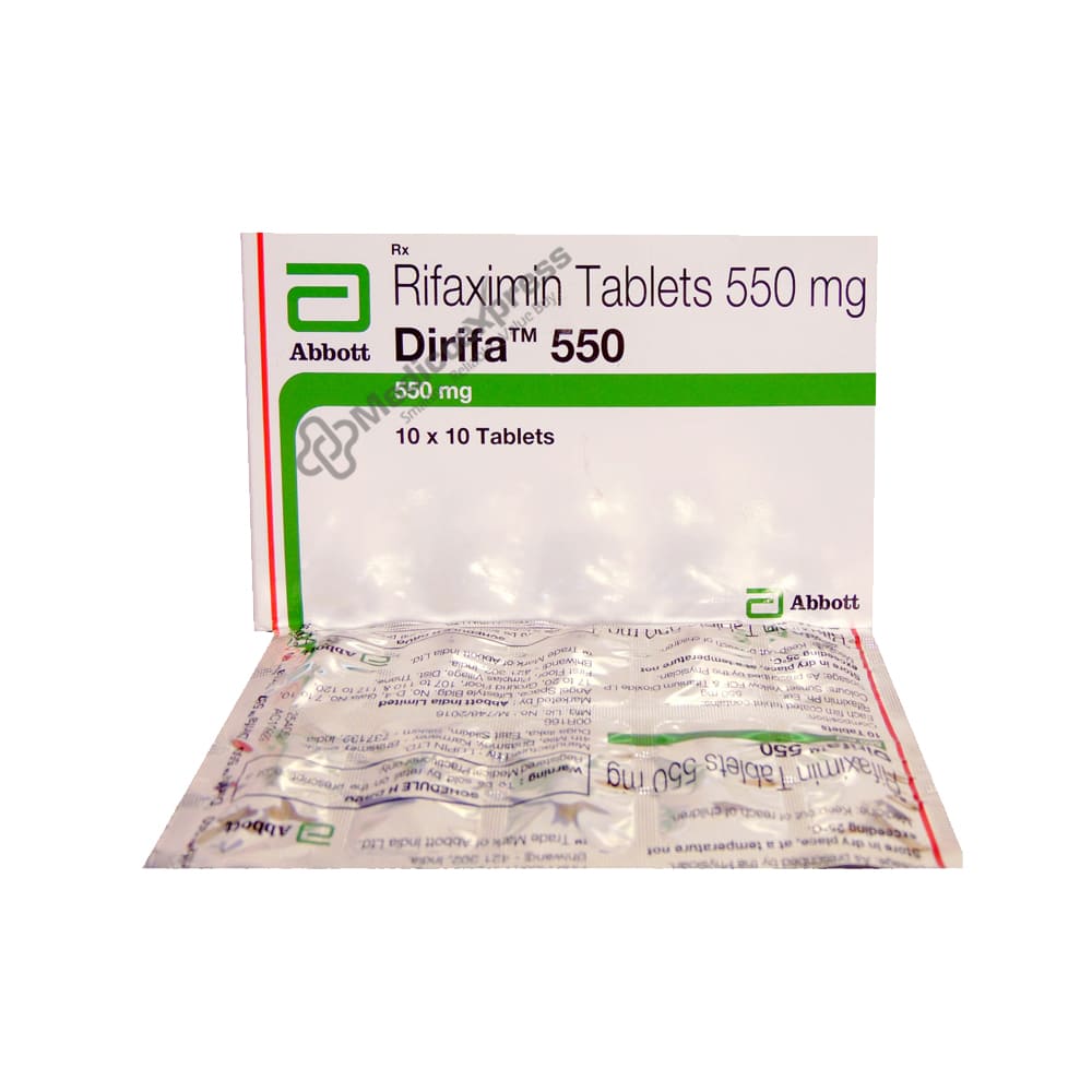 Dirifa 550mg Tablet 10's