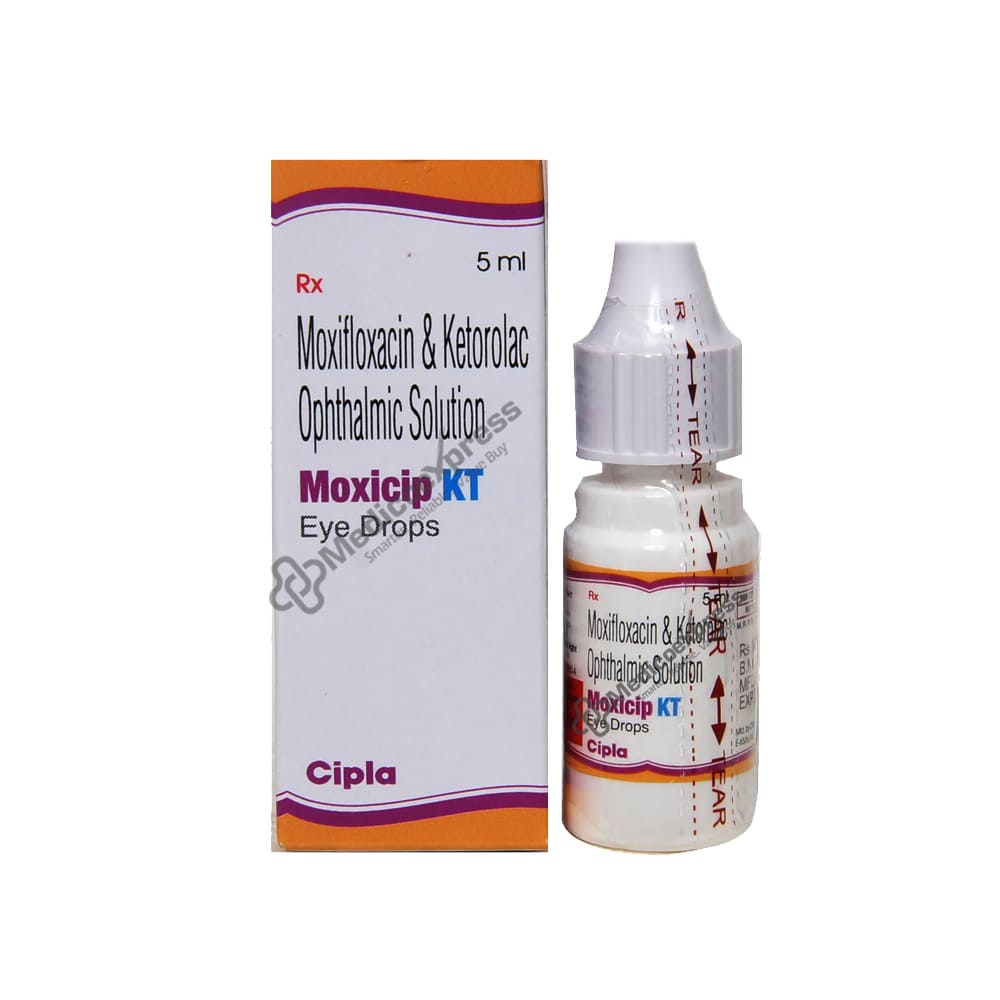 Moxicip Kt Eye Drop 5ml