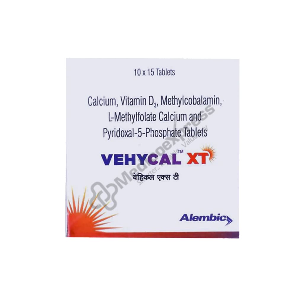 Vehycal Xt Tablet 15's