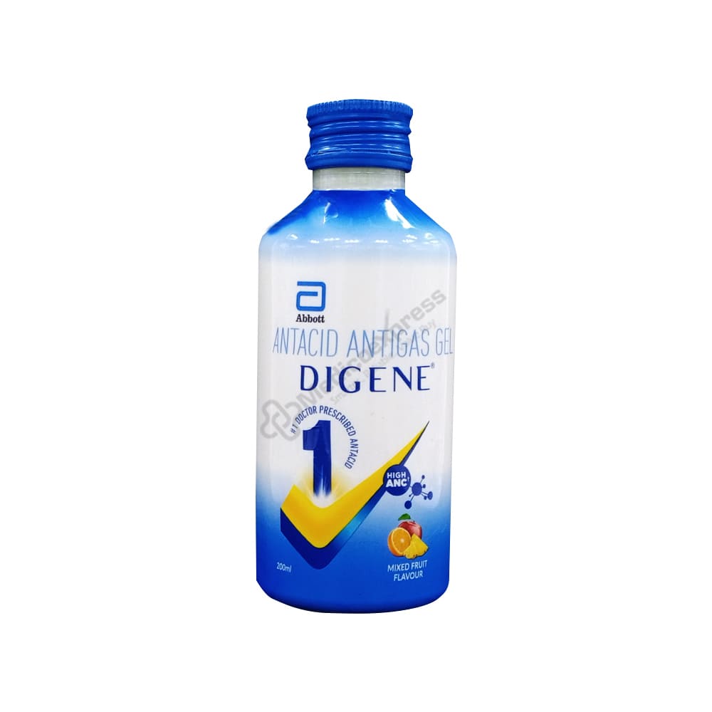 Digene Gel Acidity & Gas Relief 200ml Mixed Fruit Flavour