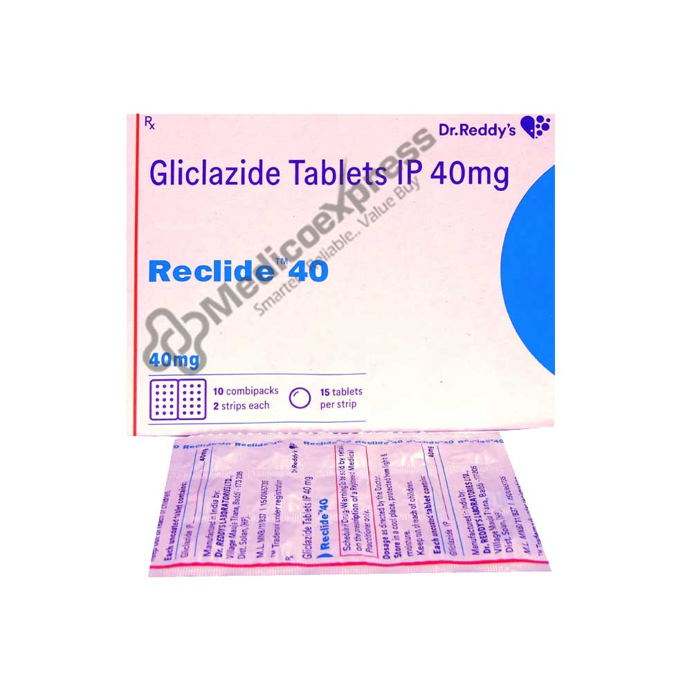 Reclide 40 Mg Tablet 15's
