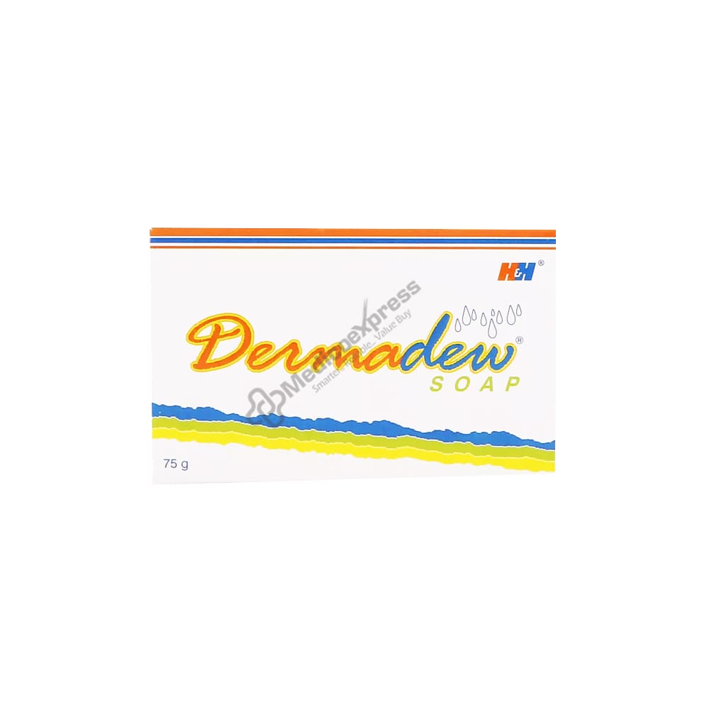 Dermadew acne soap, 75 gm