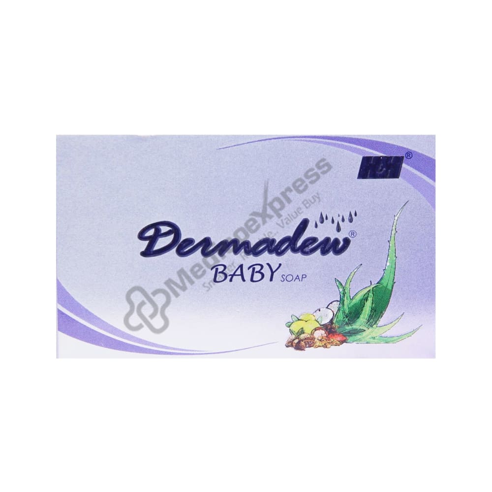 Dermadew baby soap, 75 gm