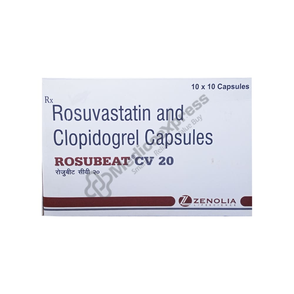 Rosubeat Cv 20Mg Tab 10'S