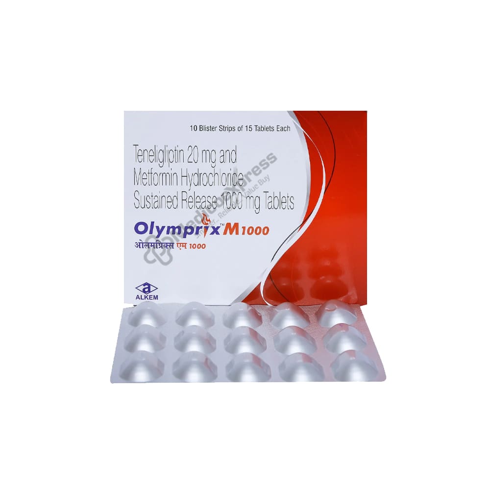 Olymprix M 1000 mg Tablet 15's