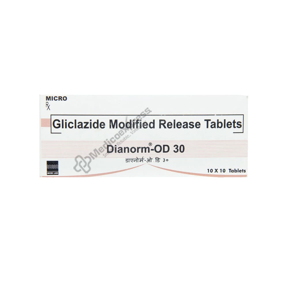 Dianorm Od Tablet 10's