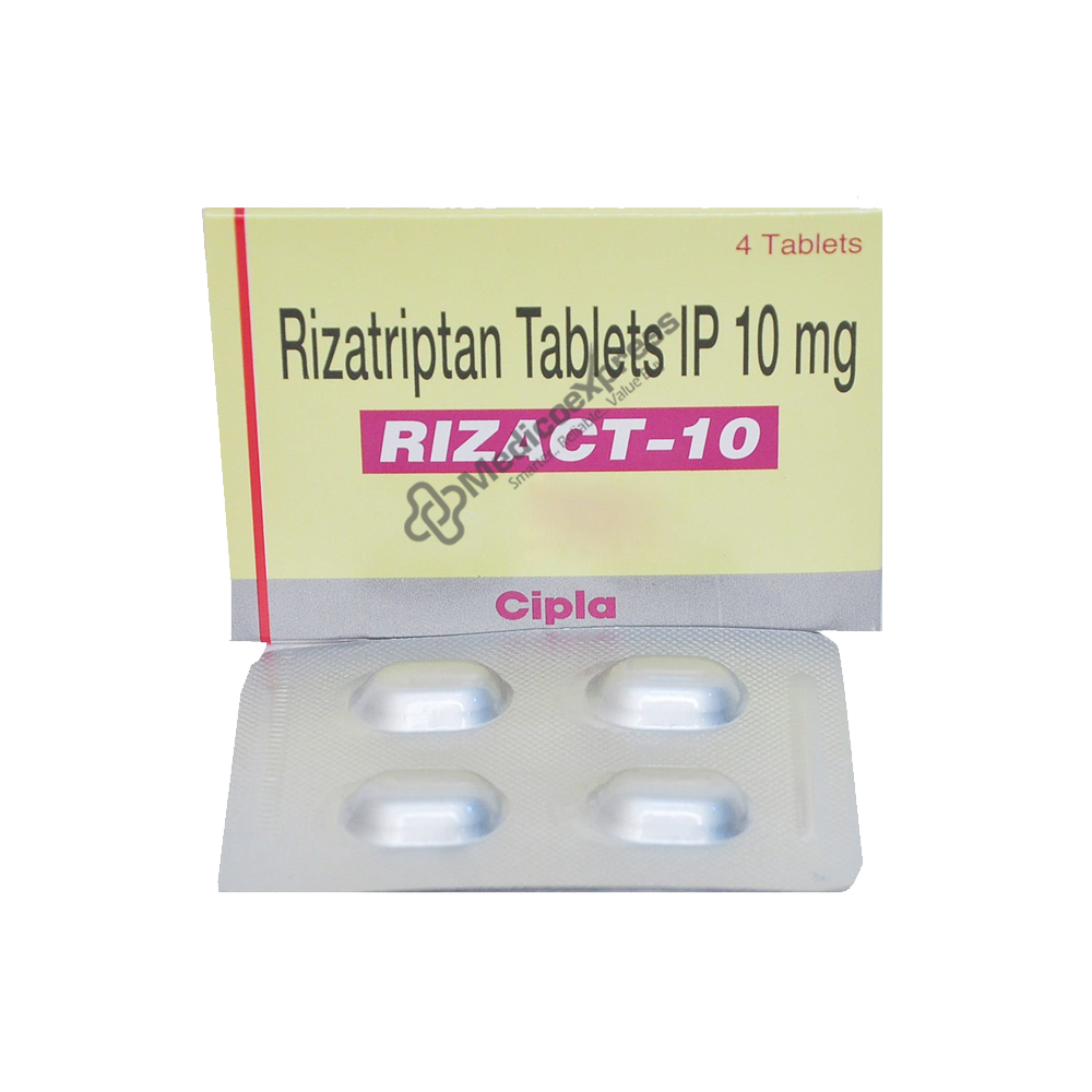 Rizact 10 Tablet 4's