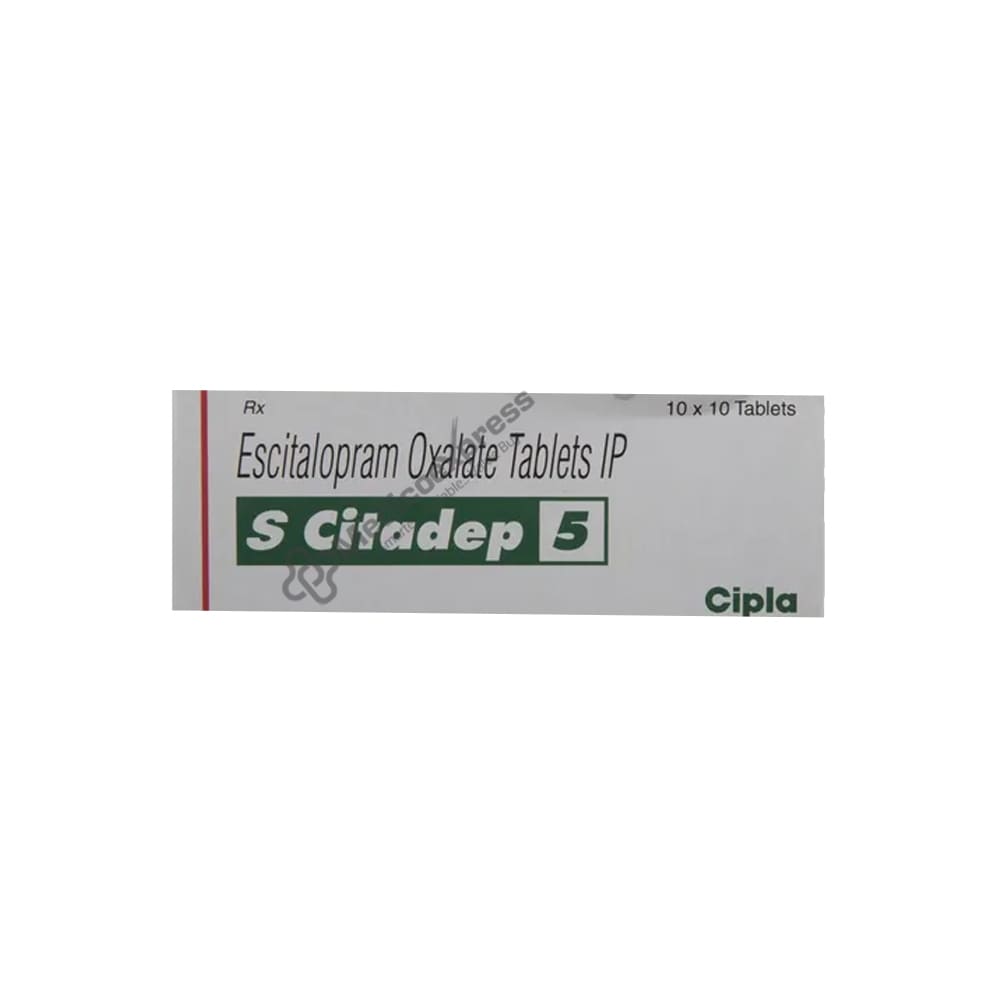 S Citadep 5 mg Tablet 10's