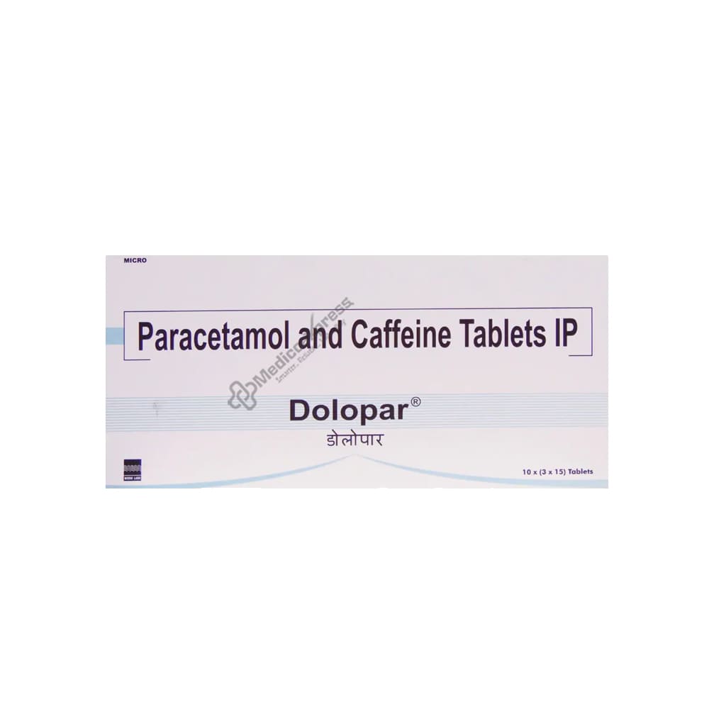 Dolopar 650mg Tablet 15's