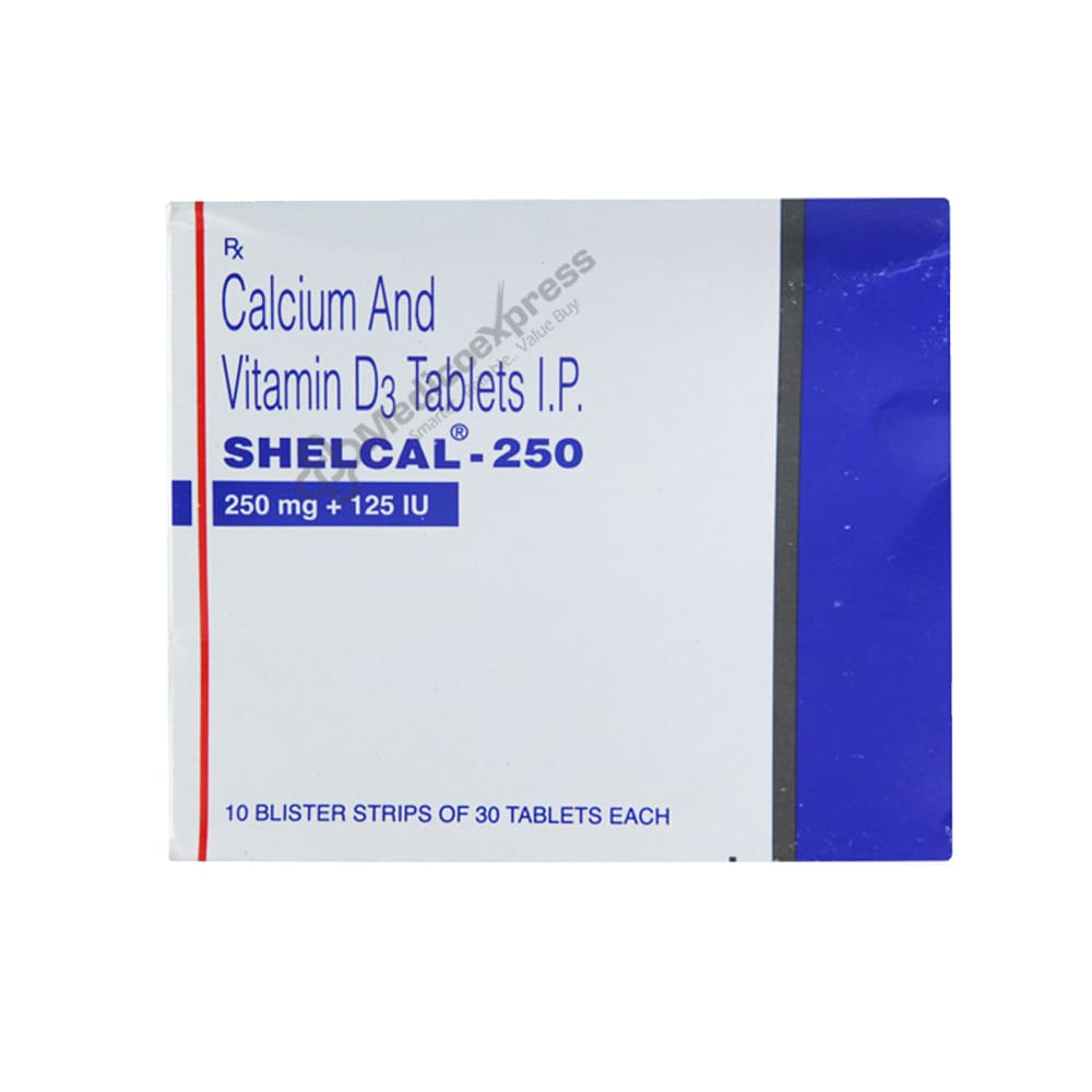 Shelcal  250 tablet 30’s