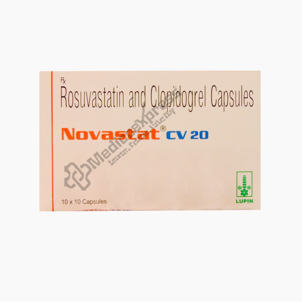 Novastat Cv 20 Capsule 10's