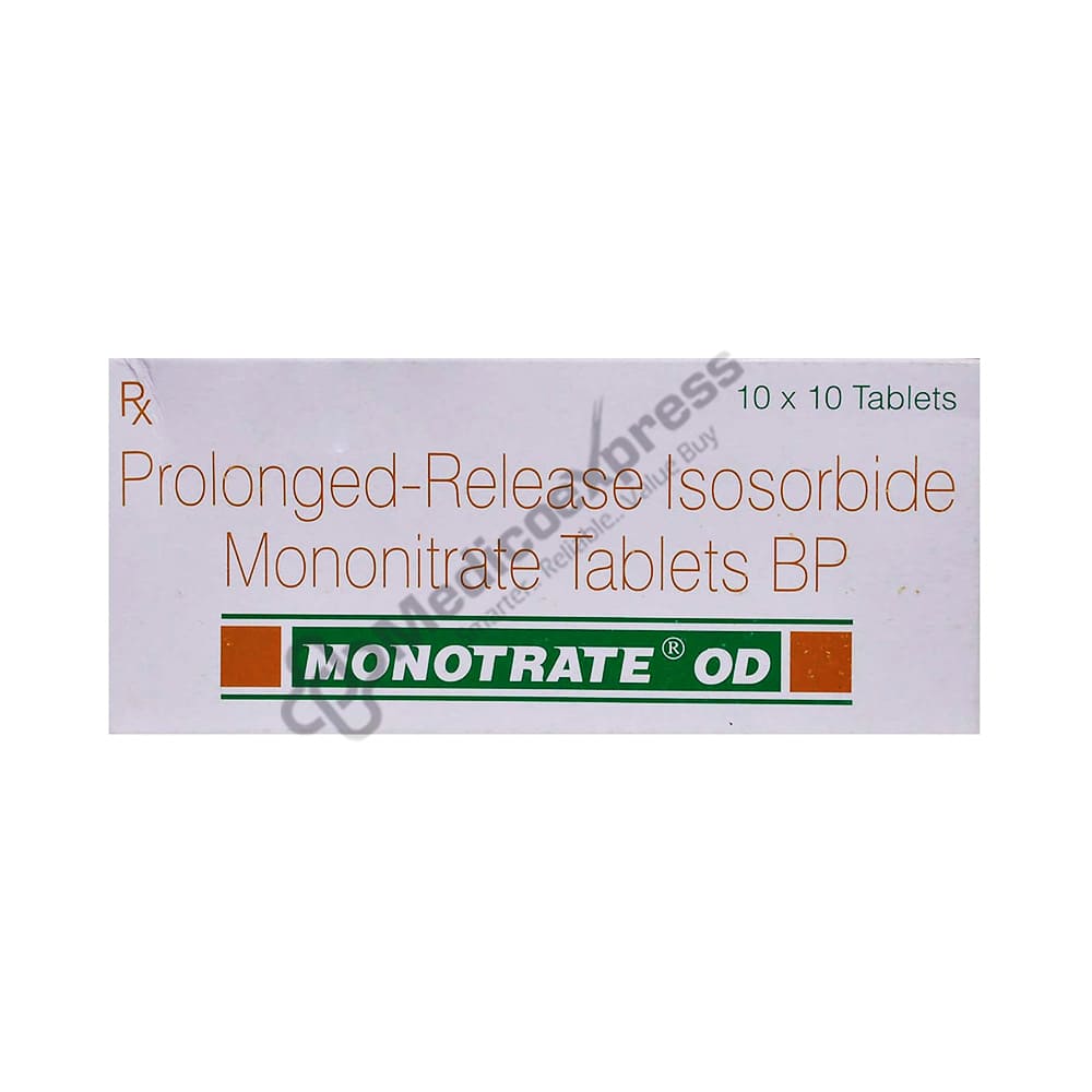 Monotrate OD 50mg Tablet 10'S