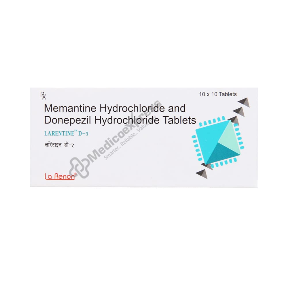 Larentine d 5mg Tablet 10's 