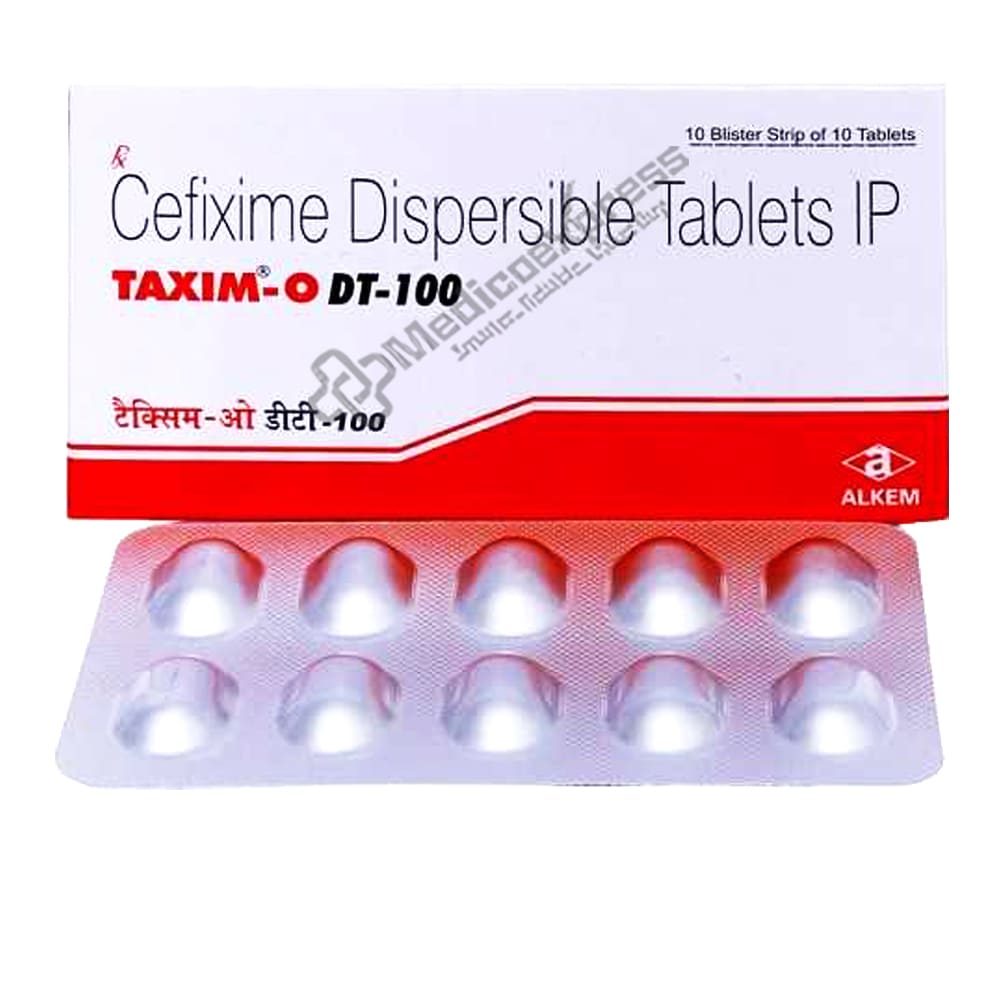 Taxim O 100 Mg Tablet 10's