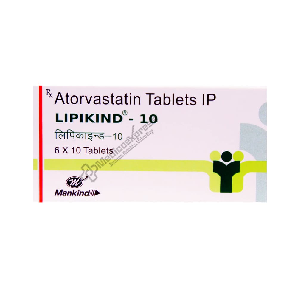 Lipikind 10mg Tablet 10's