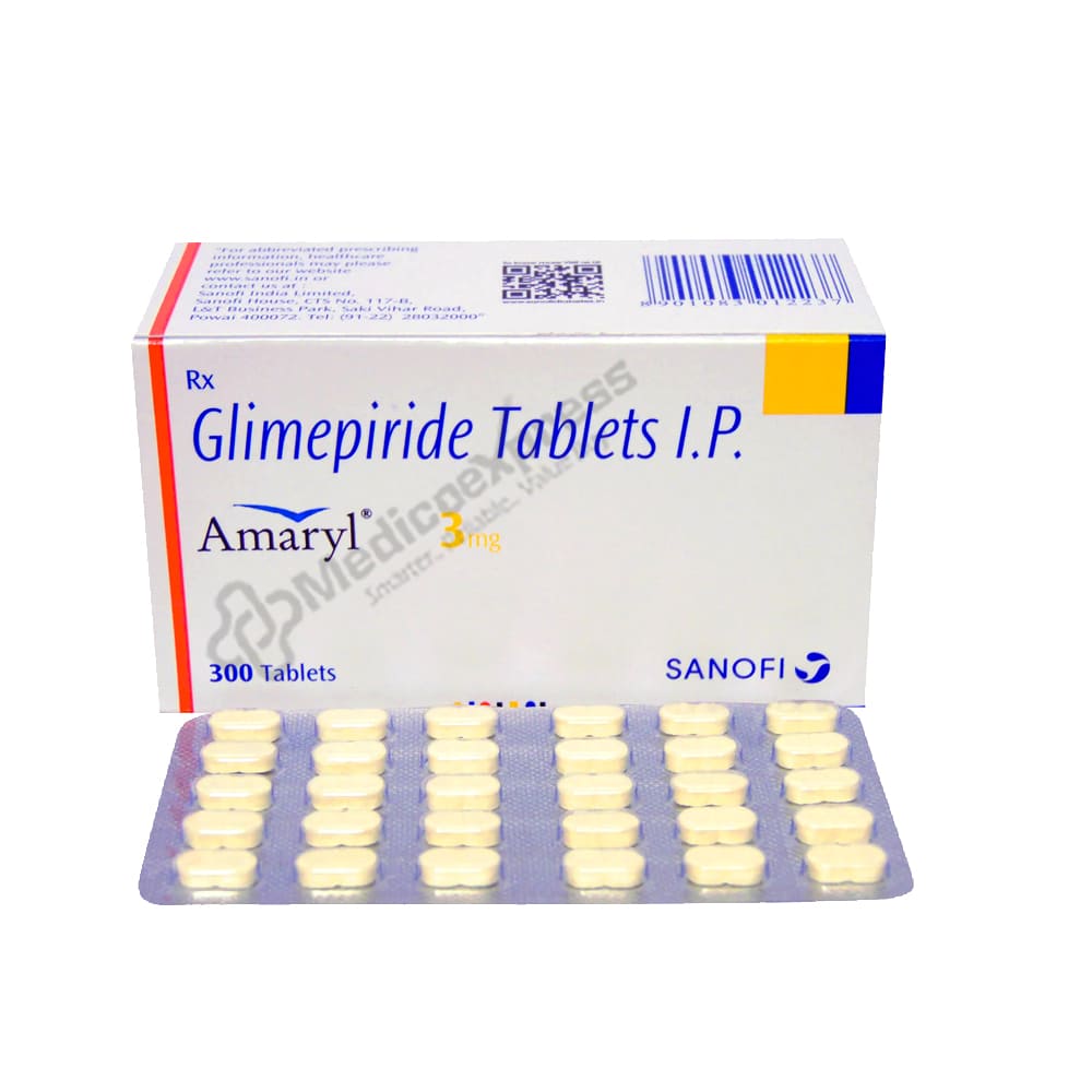 Amaryl 3 Tablet 30's