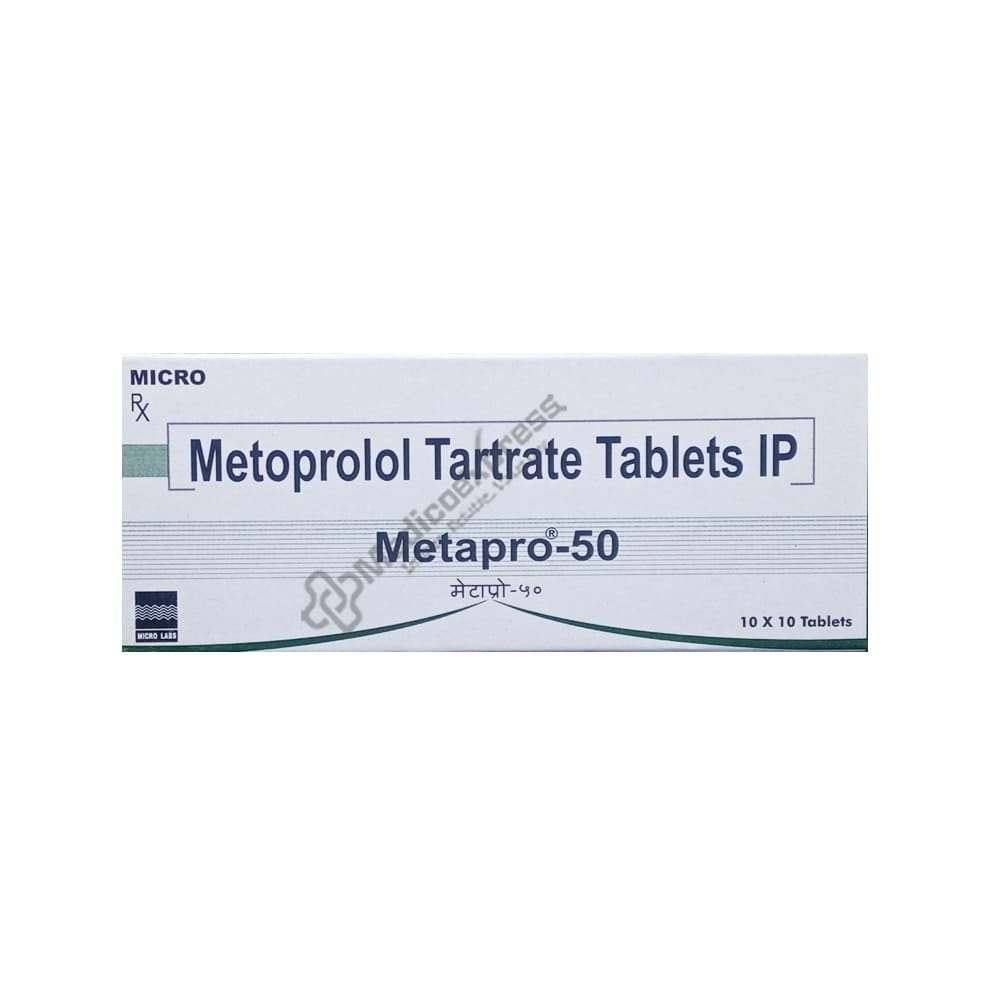 Metapro 50mg Tablet 10's