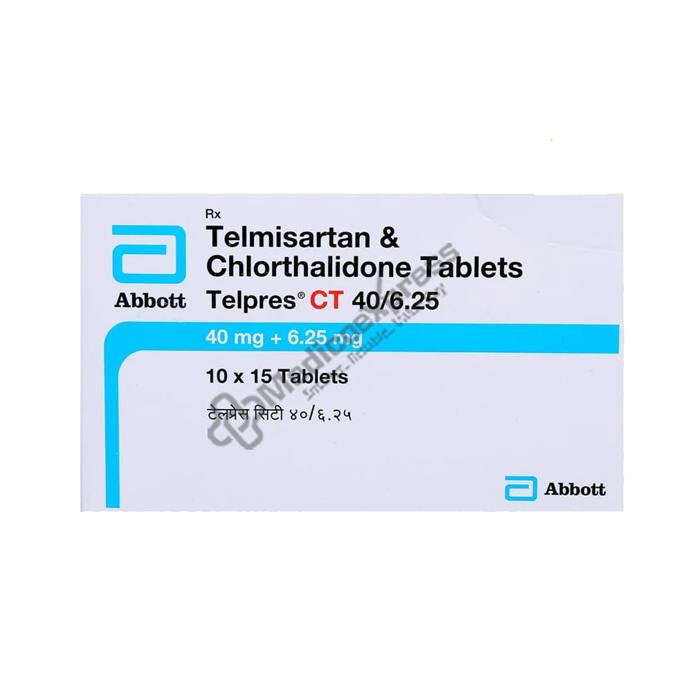 Telpres Ct 40/6.25 Tablet 15's