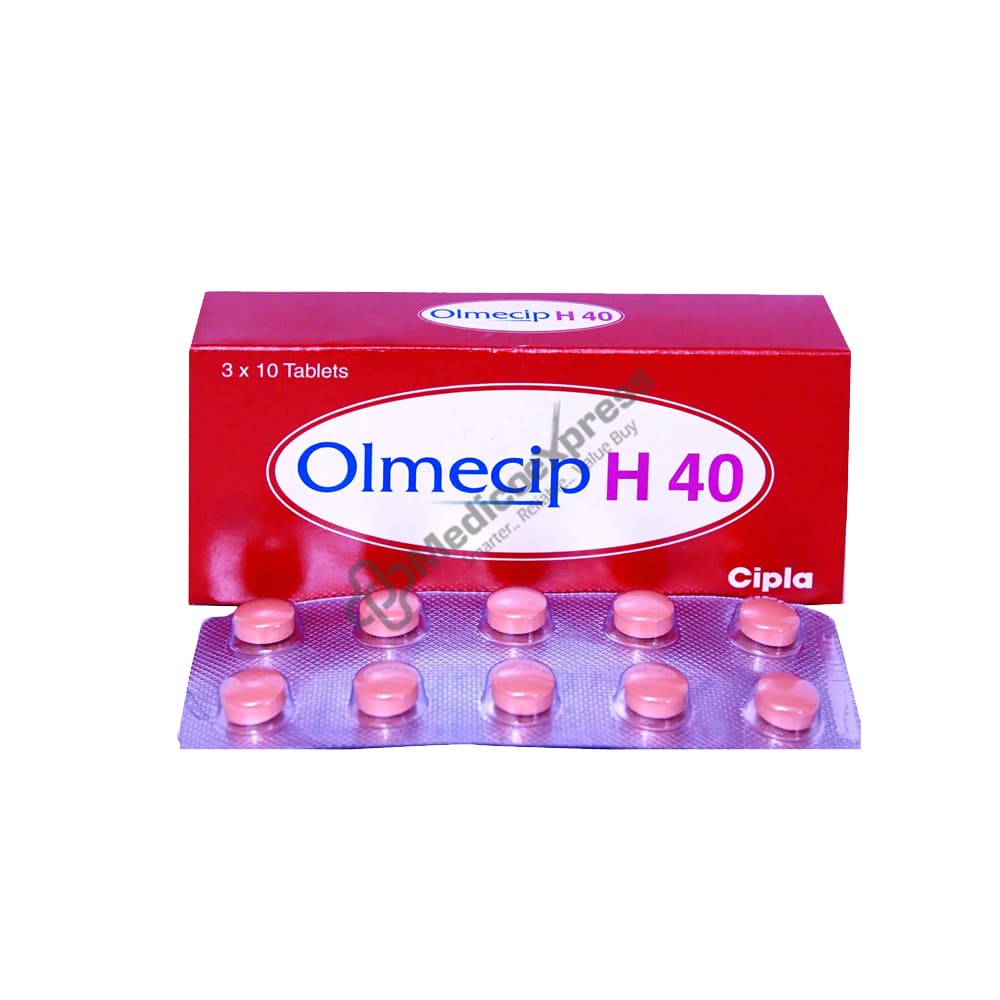 Olmecip H 40mg Tablet 10's