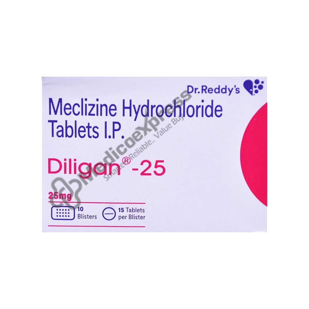 Diligan 25 Mg Tablet 15's