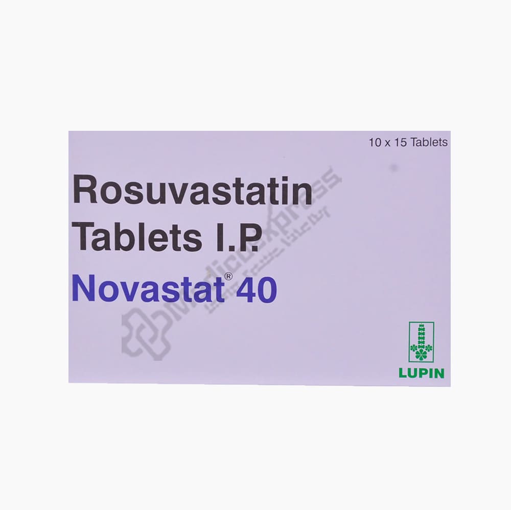 Novastat 40 mg Tablet 15's