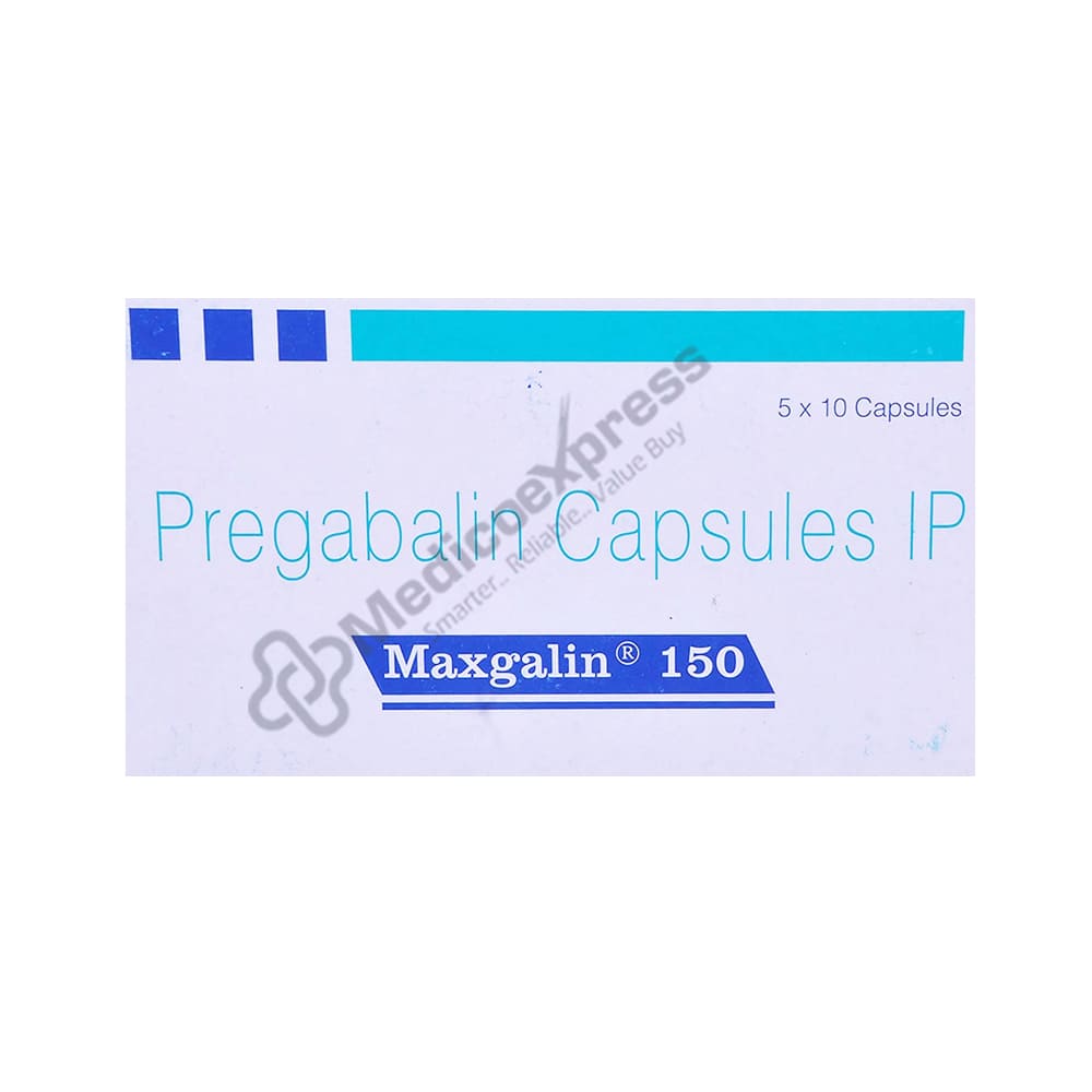 Maxgalin 150mg Capsule 10'S