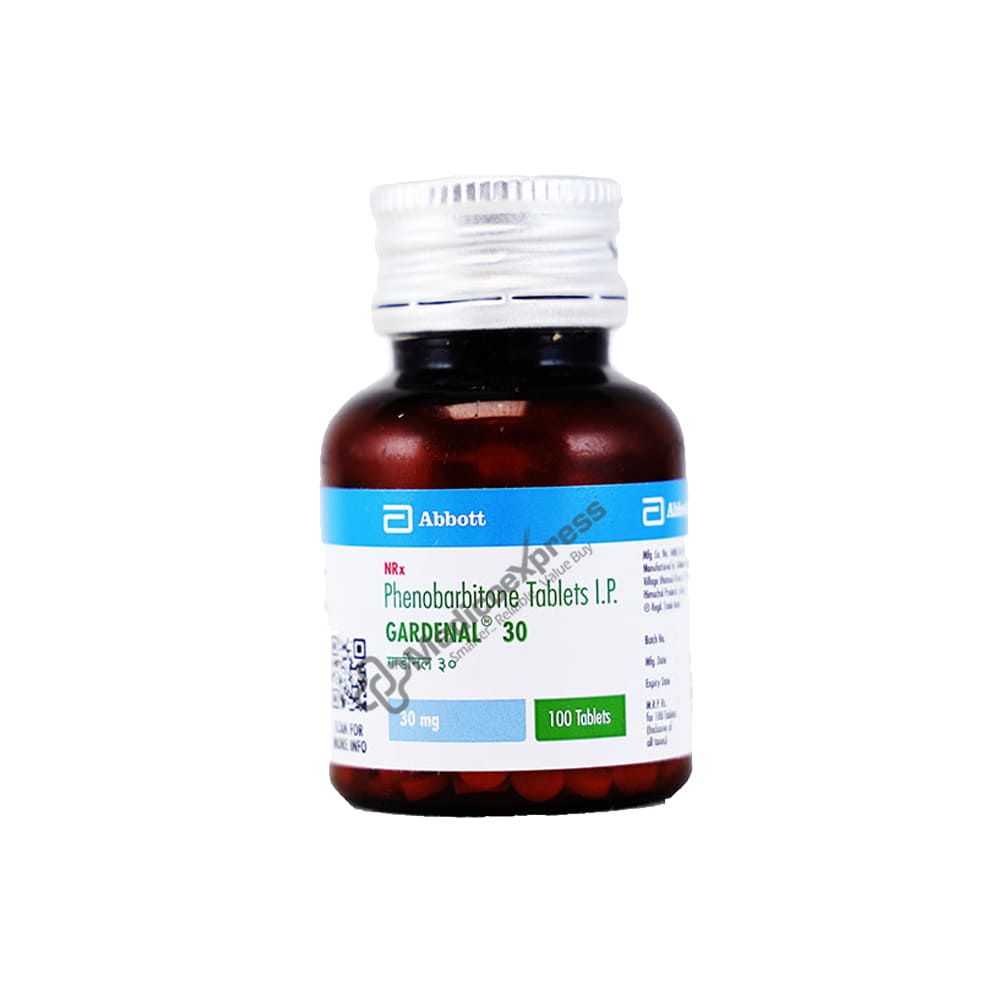 Gardenal 30mg Bottle Of 100 Tablets
