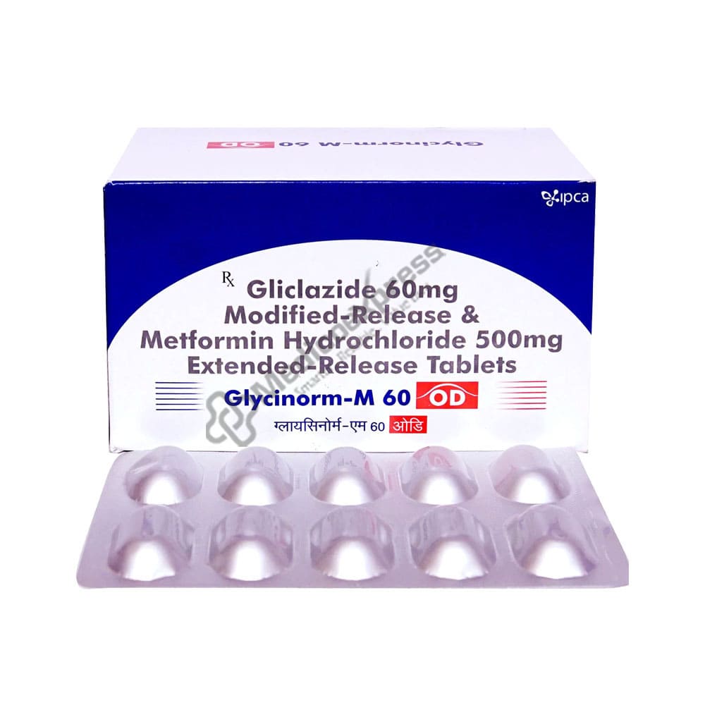 Glycinorm M 60 Od Tablet 10's