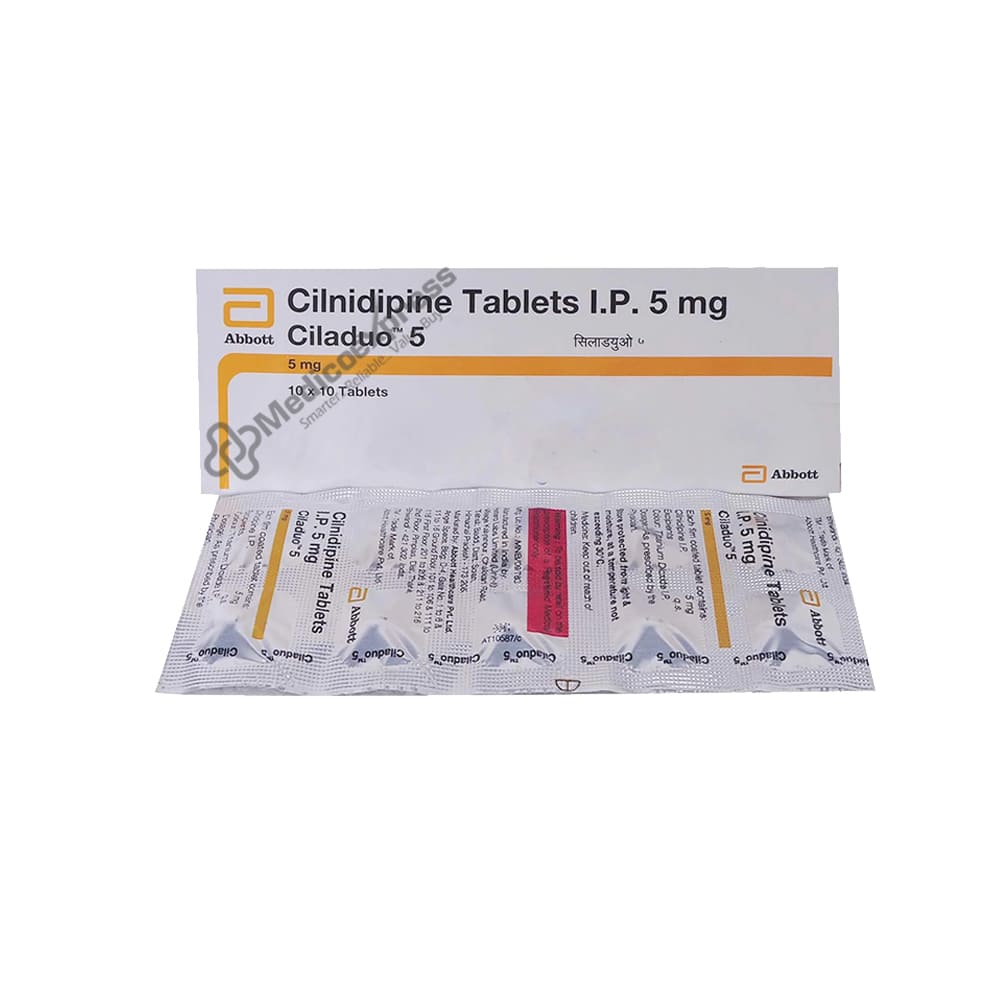 Ciladuo 5 mg Tablet 10's