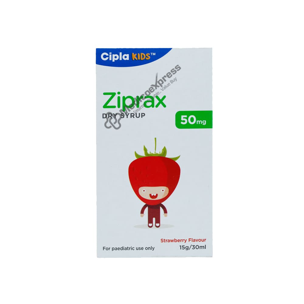 Ziprax 50mg Dry Syrup