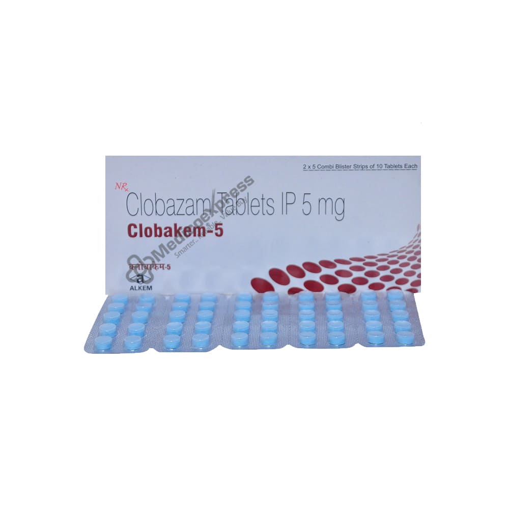 Clobakem 5mg Tablet 10's