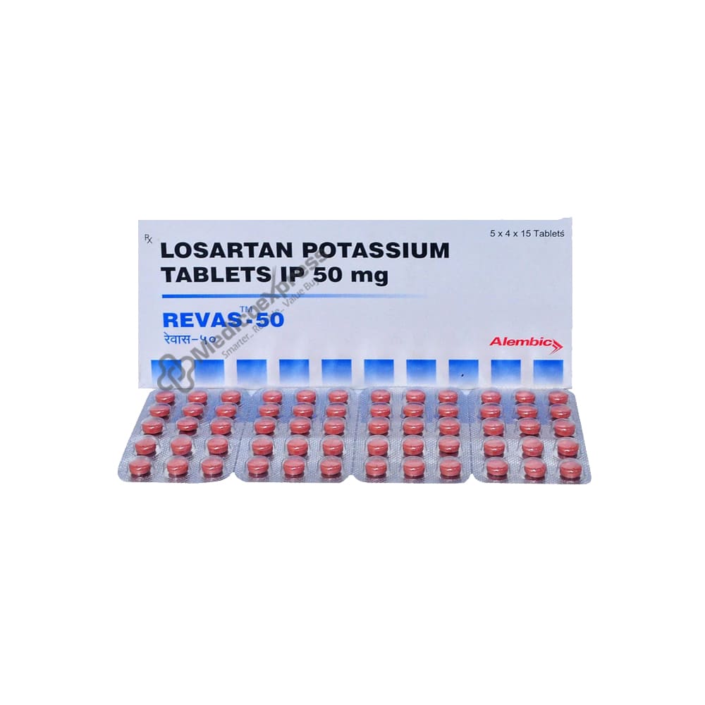 Revas 50 Tablet 15's