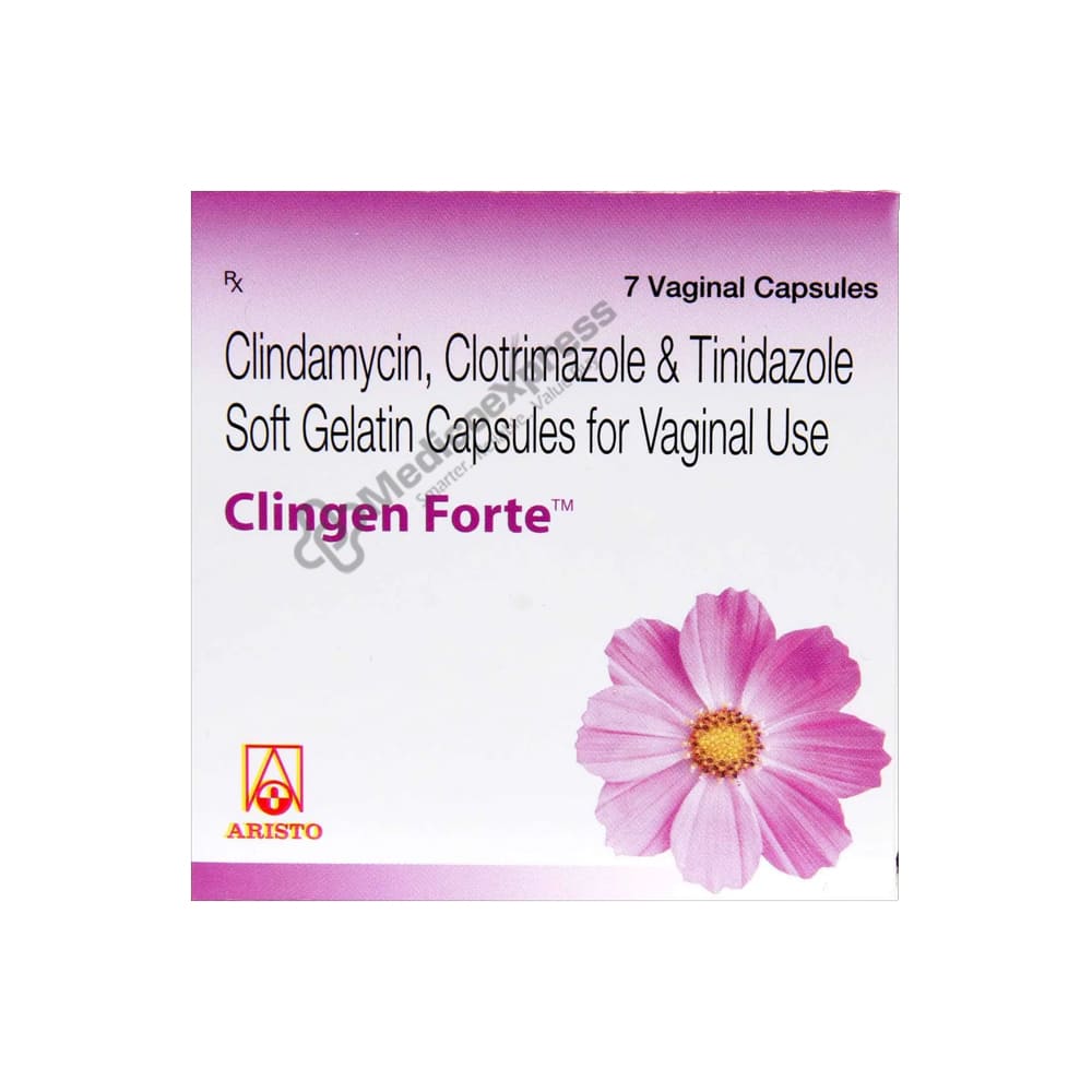 Clingen Forte Vaginal Capsules 7's