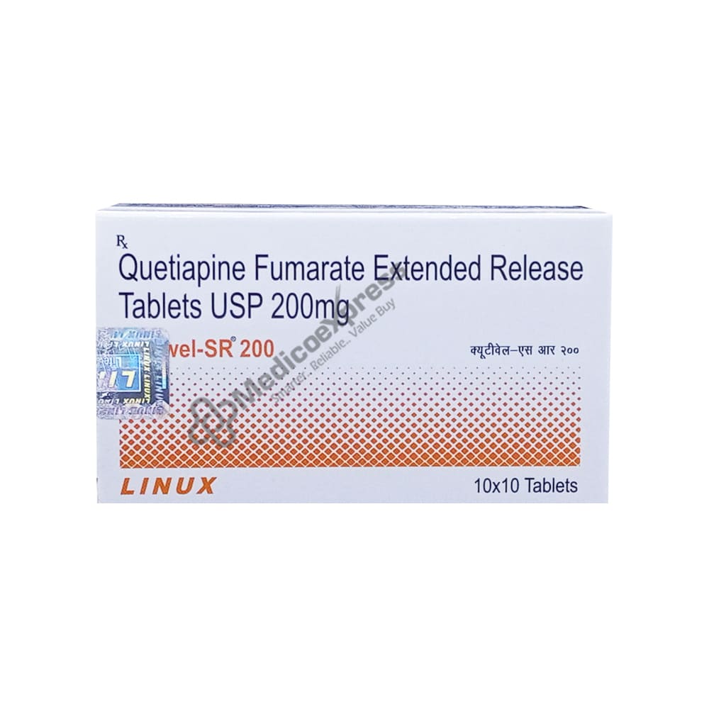 Qutiwel Sr 200mg Tablet 10's
