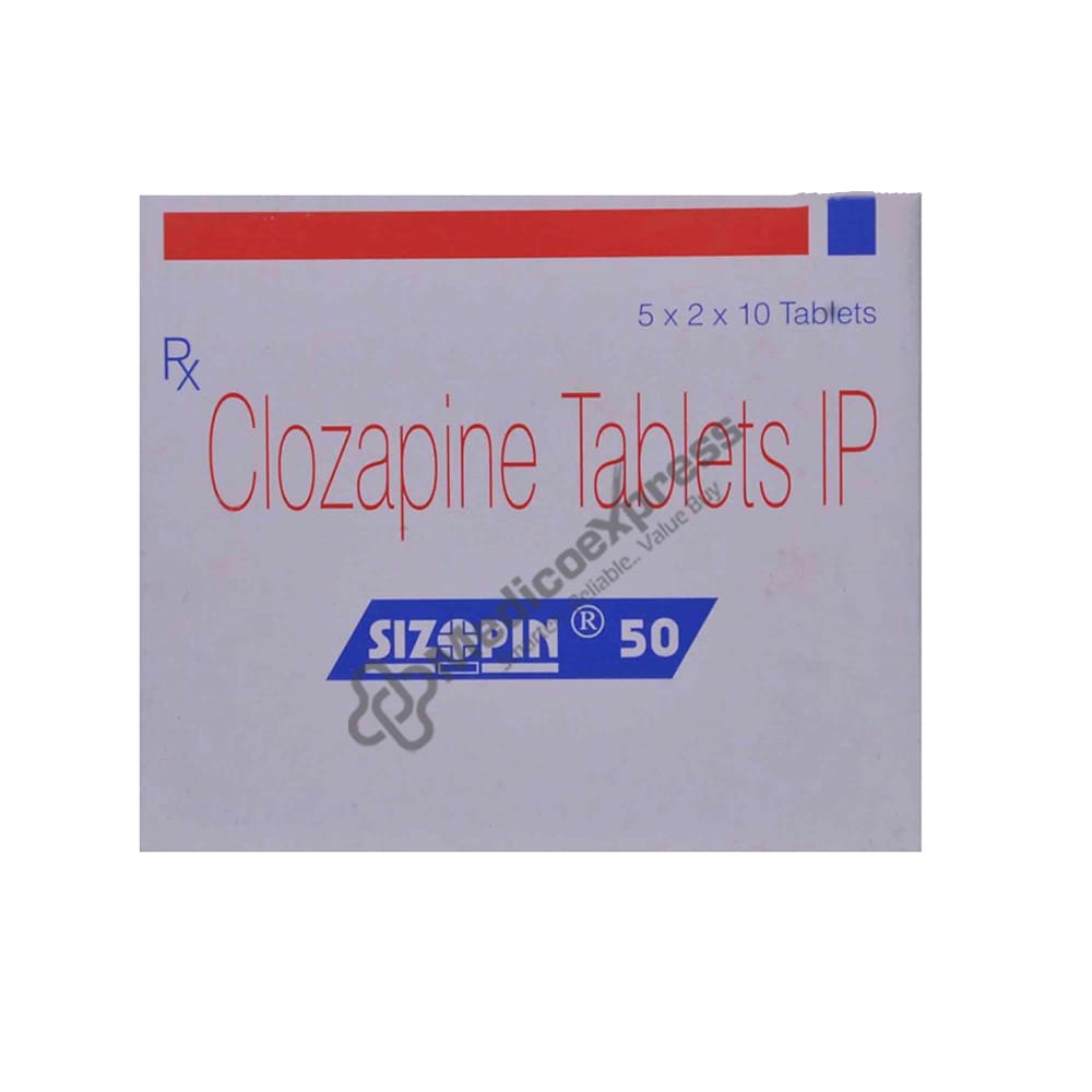 Sizopin 50mg Tablet 10'S
