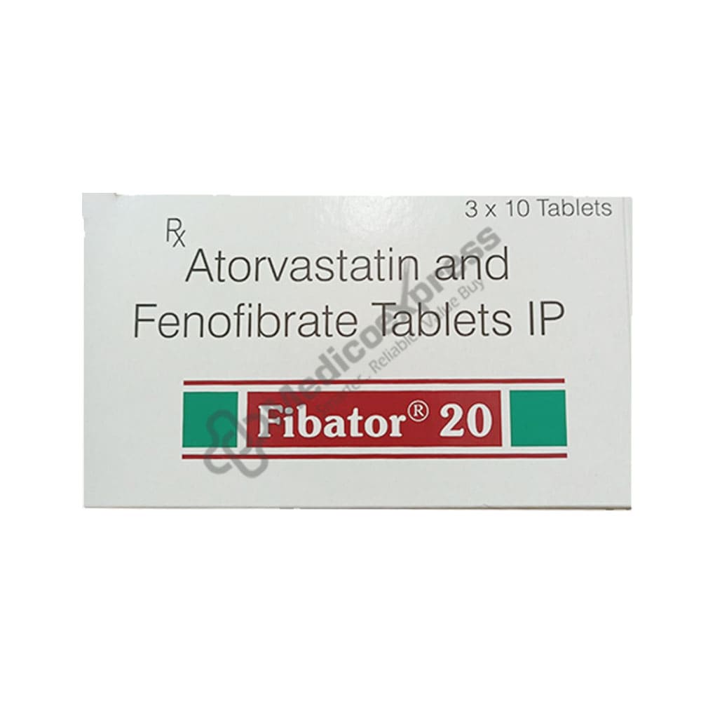 Fibator 20 Tablet 10's